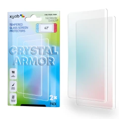 XYAB Nintendo Switch (Gen 1 or Gen 2) 2 Pack Tempered Glass Screen Protector